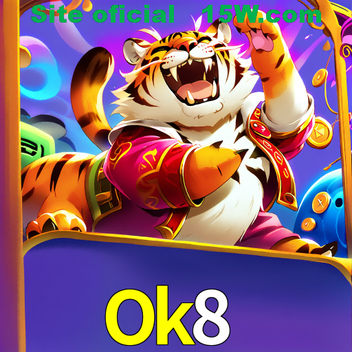 Imagem promocional da Ok8 mostrando a plataforma e suas vantagens